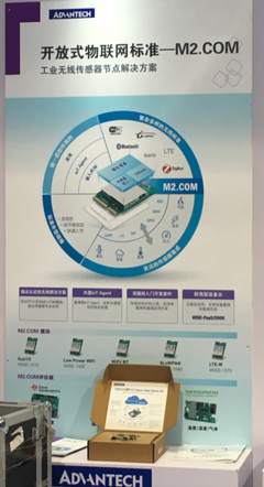 研華攜手行業伙伴發布IoT無線傳感平臺M2.COM，推動物聯網技術研發創新